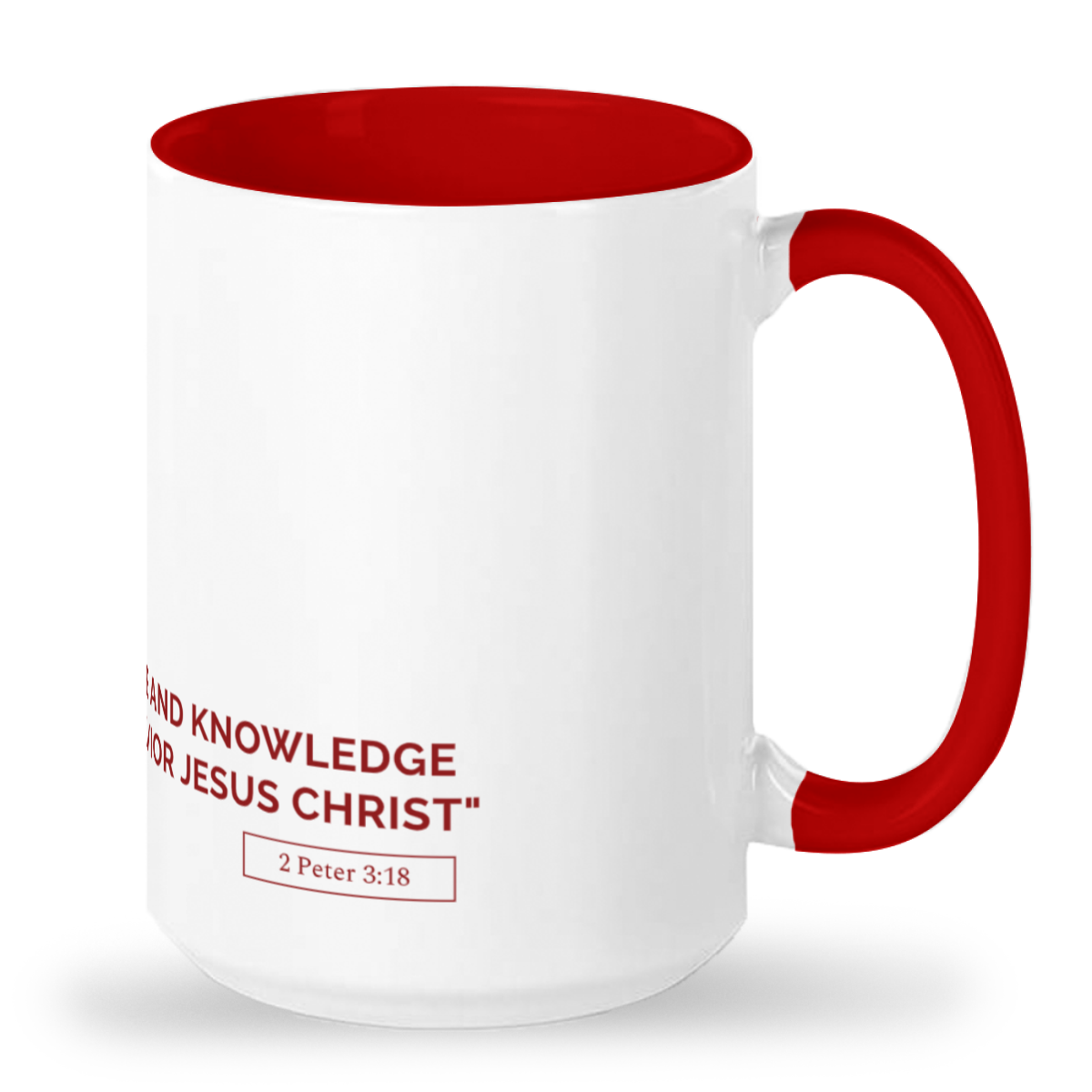 2 Peter 3:18 Mug