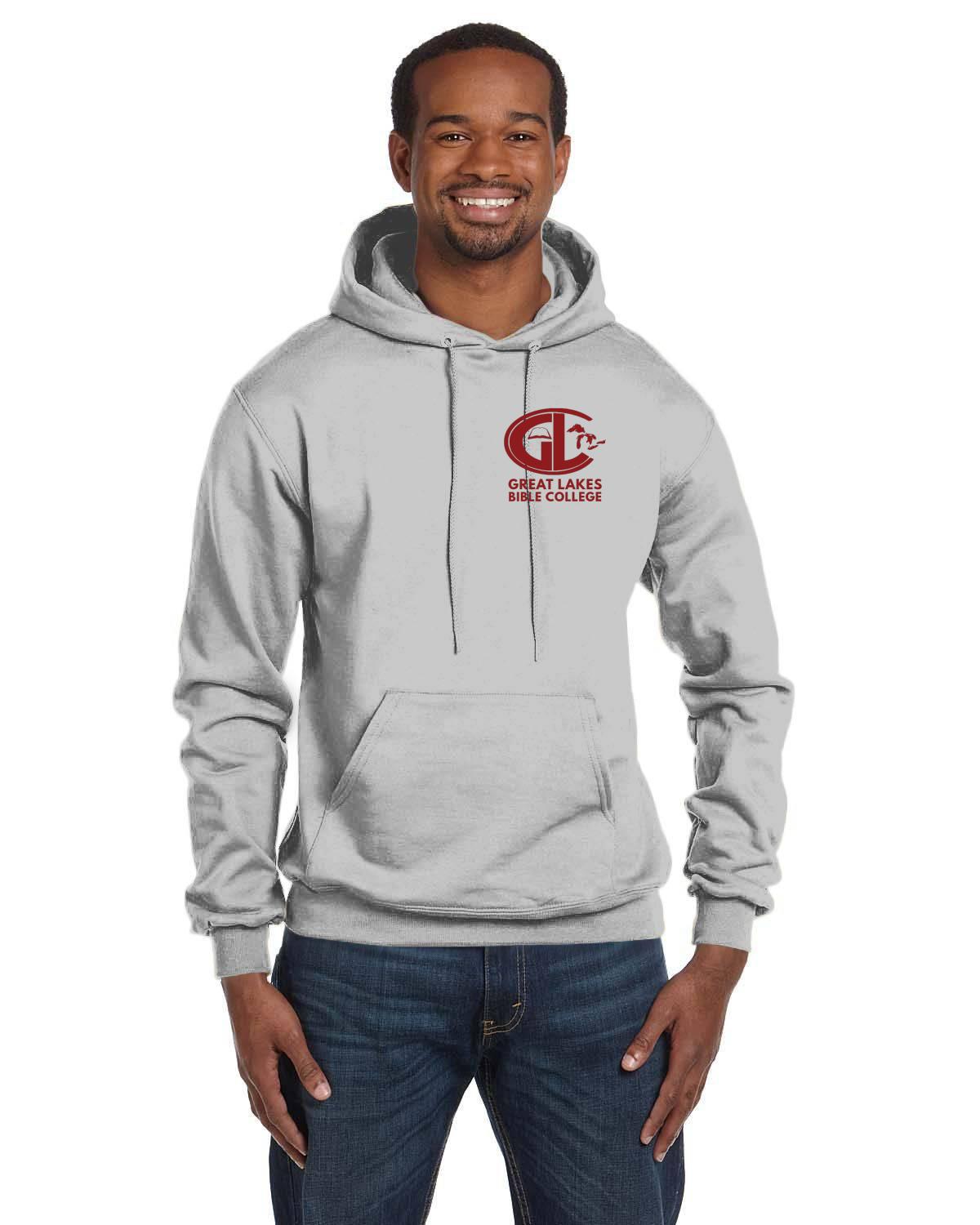 2 Peter 3:18 Hoodie Black Script