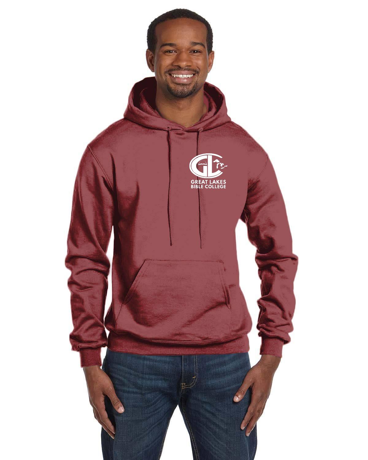2 Peter 3:18 Hoodie White Script