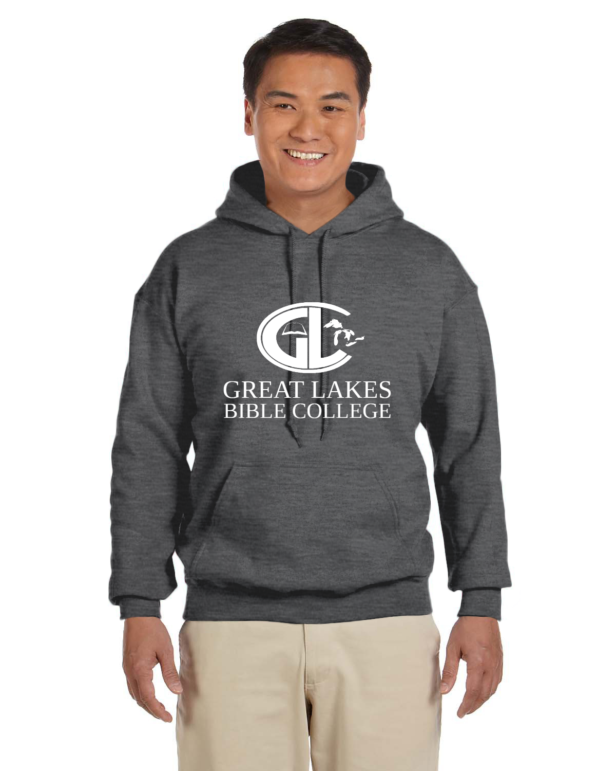 GLBC Classic Logo Hoodie White Logo