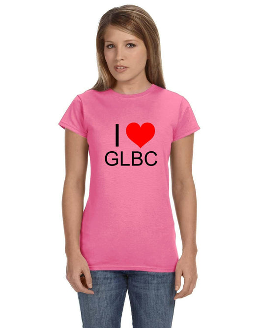 I 'heart' GLBC- Ladies T-Shirt
